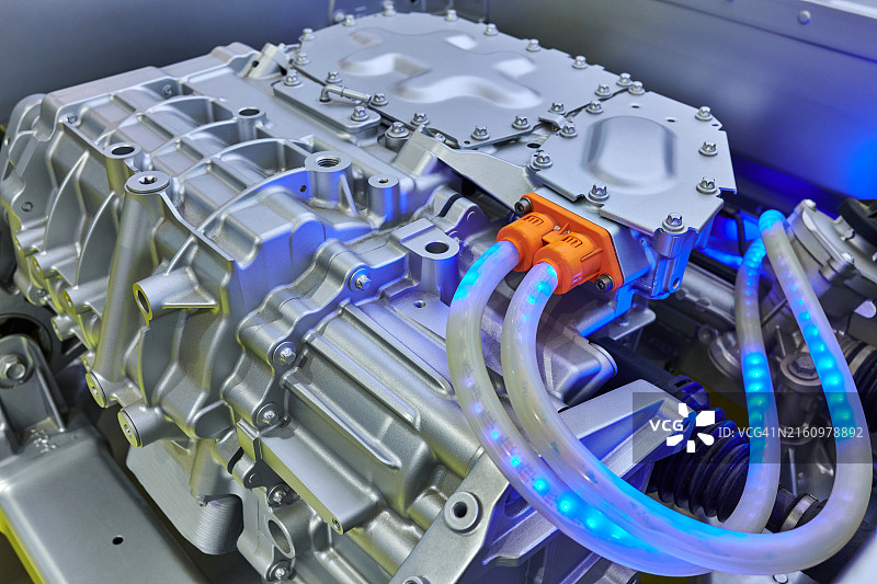 汽车发动机特写图片素材
