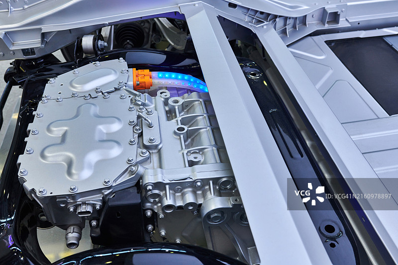 汽车发动机特写图片素材