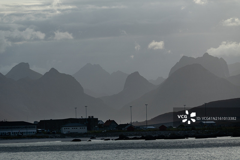罗弗敦狂野海岸，挪威图片素材