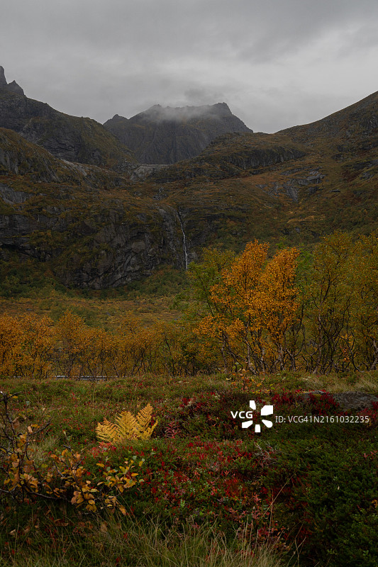 秋季风景：挪威图片素材