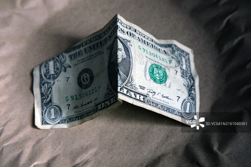 一美元美钞图片素材