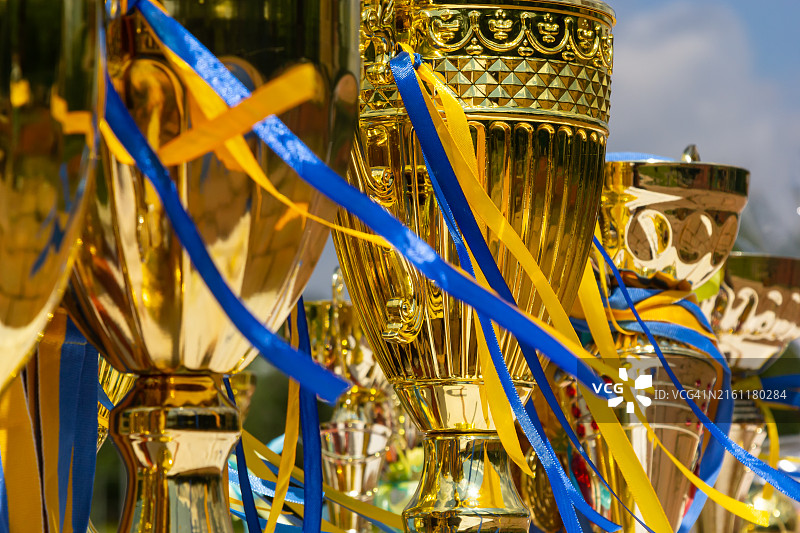 奖杯特写图片素材