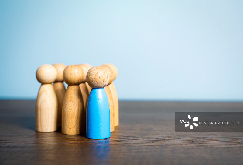 领导与团队合作概念图片素材