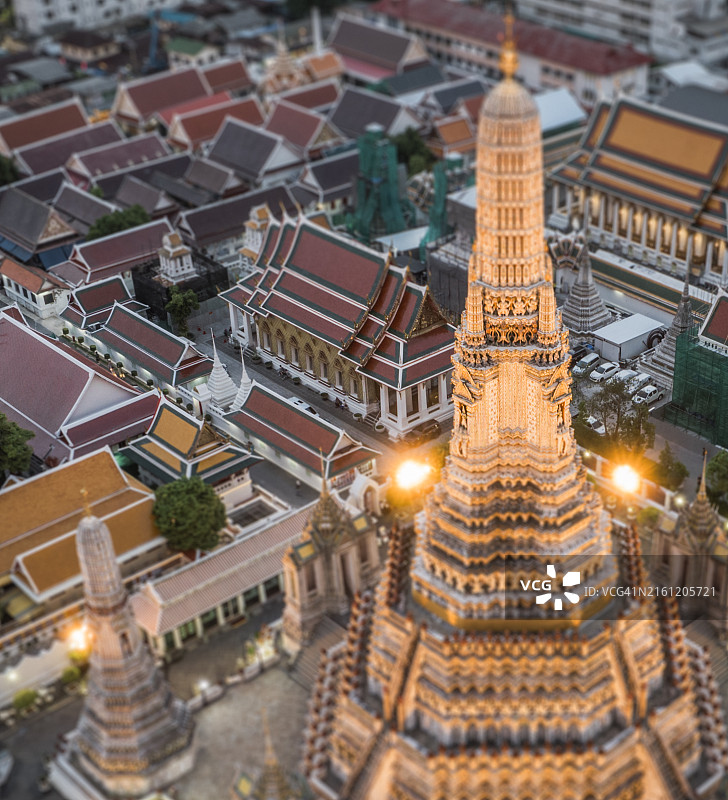 曼谷的寺庙图片素材