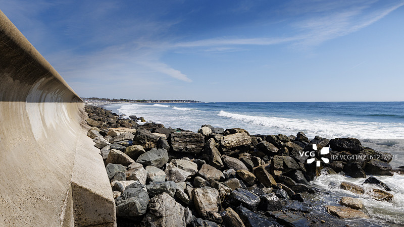 海景对天，美国，美国图片素材