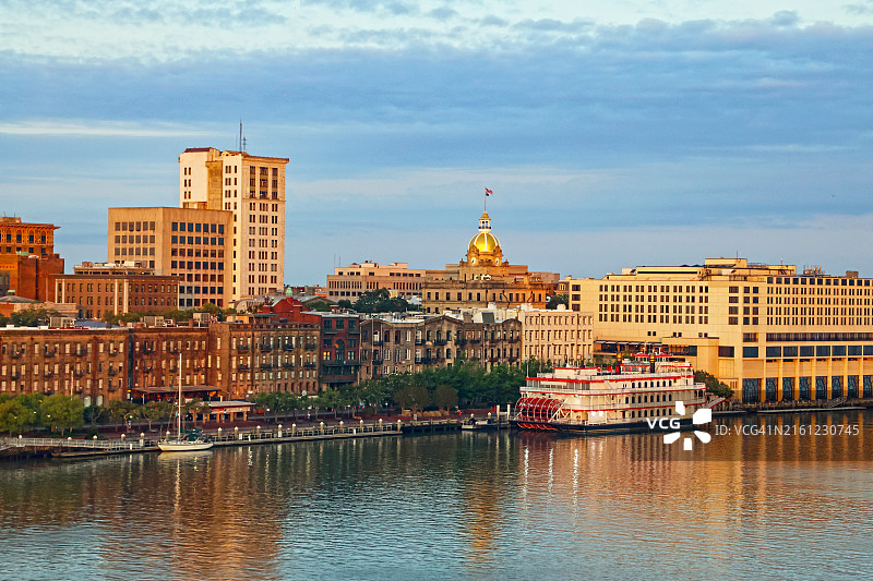 萨凡纳的清晨图片素材