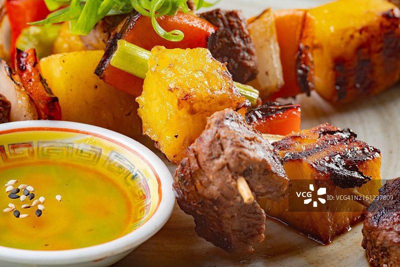 秘鲁烤肉串图片素材