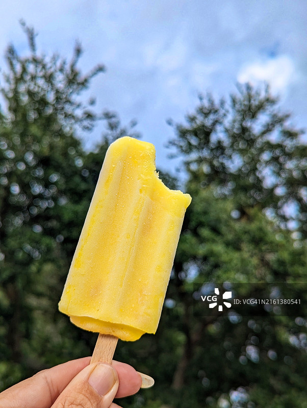 菠萝冰棒图片素材