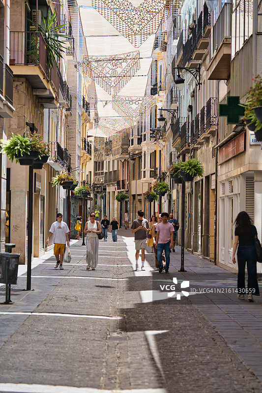 西班牙格拉纳达市中心图片素材