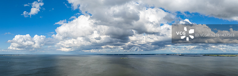 航拍云海图片素材