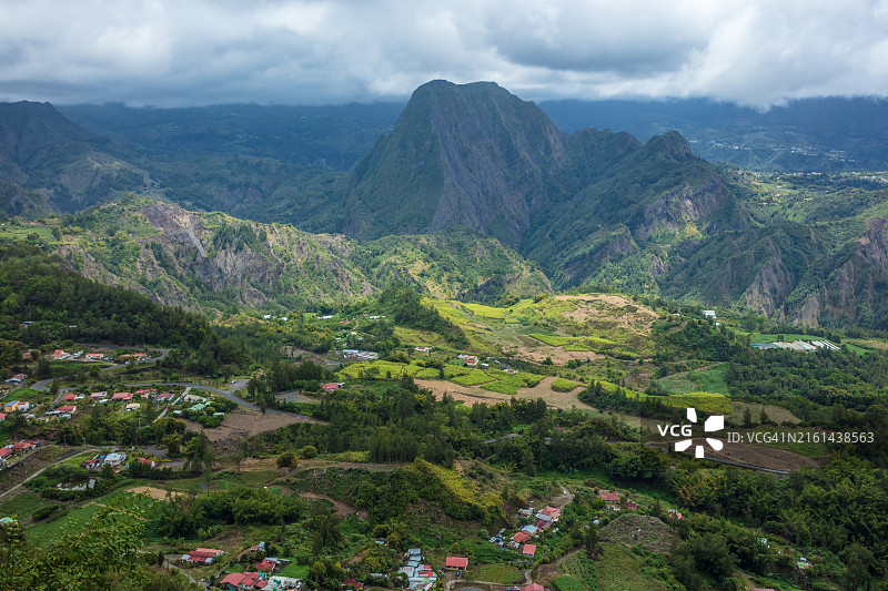 地狱堡，萨拉济冰斗图片素材