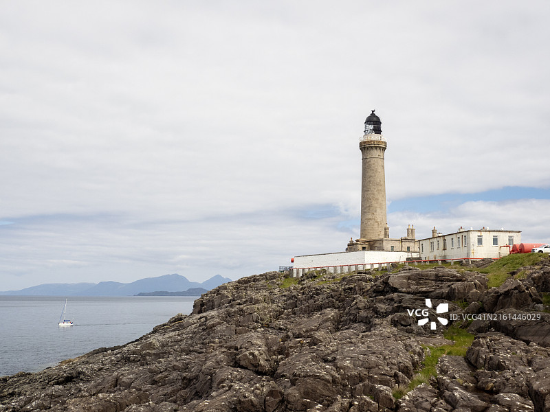 苏格兰阿德纳米尔汉角灯塔图片素材
