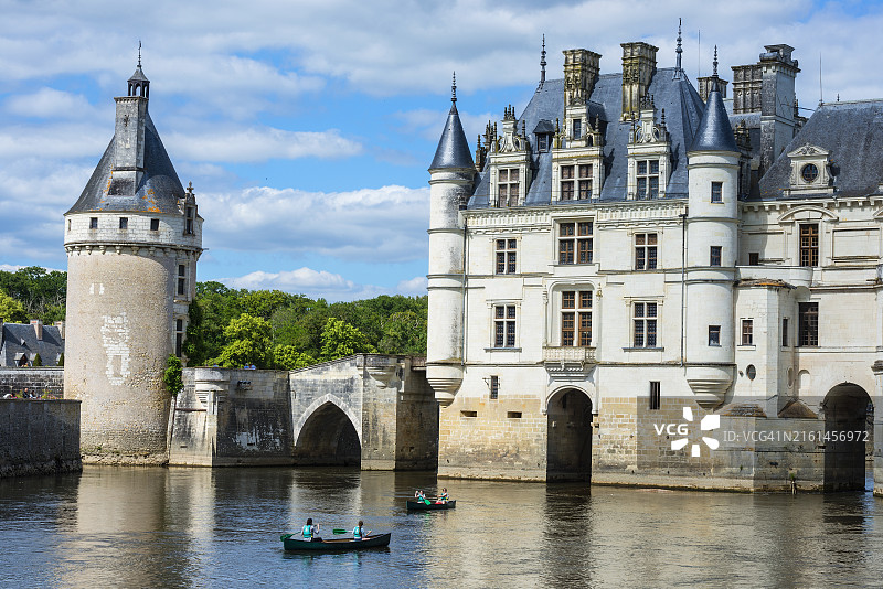 舍农索城堡图片素材