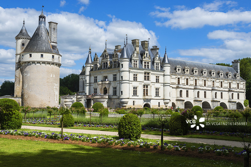 舍农索城堡图片素材