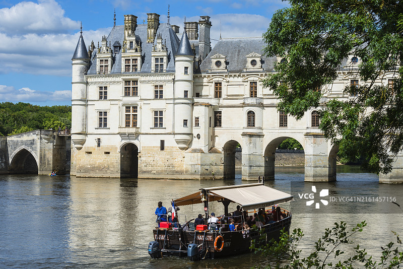 舍农索城堡图片素材