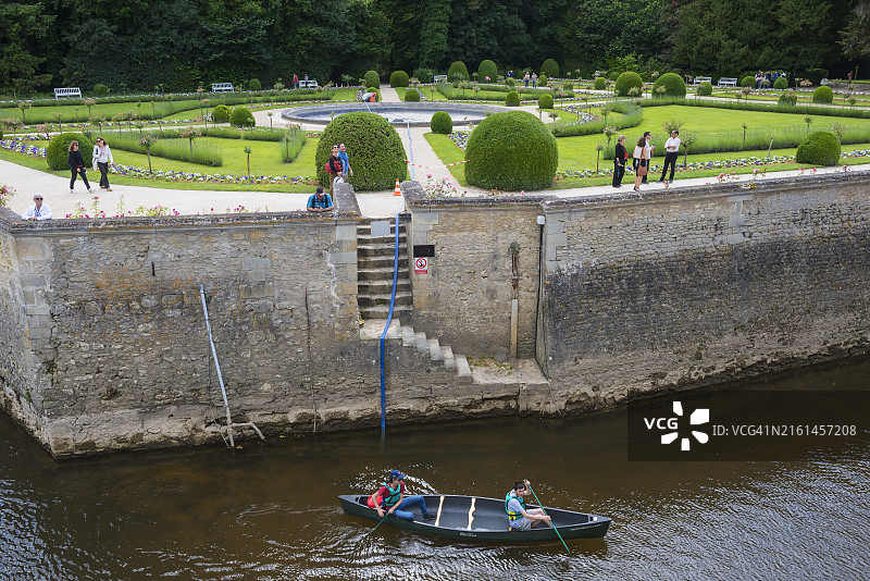 舍农索城堡花园图片素材