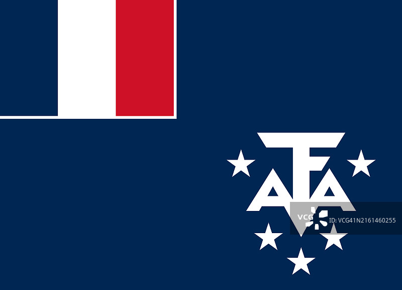 法属南部和南极领地国旗图片素材