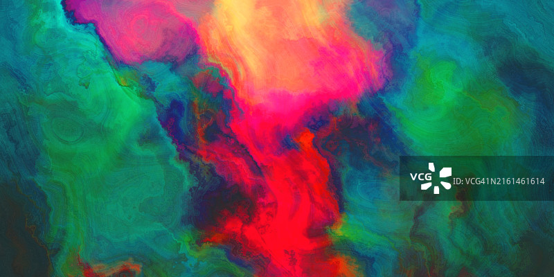 充满活力的抽象水彩爆炸图片素材