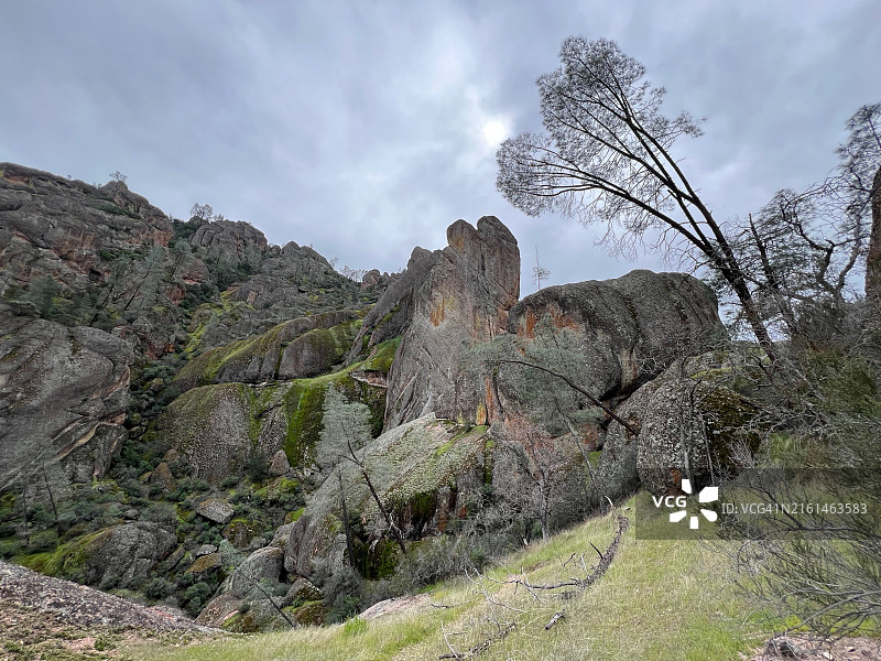 美国加利福尼亚州尖峰国家公园图片素材