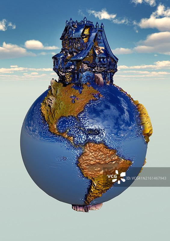 地球：人类的家园图片素材