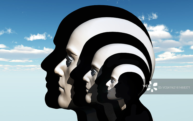 黑白轮廓图片素材