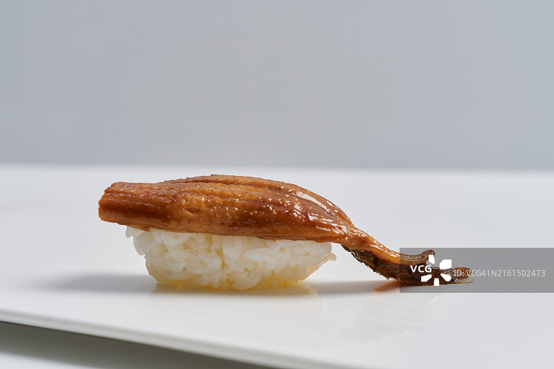 韩国室内美食摄影：鳗鱼寿司等健康食品图片素材