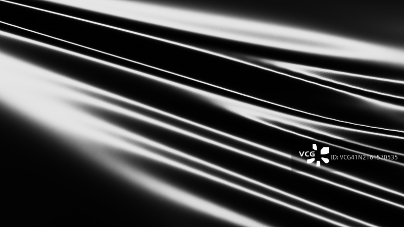 带有石墨图案的黑色塑料，光线反射，2.5D图片素材