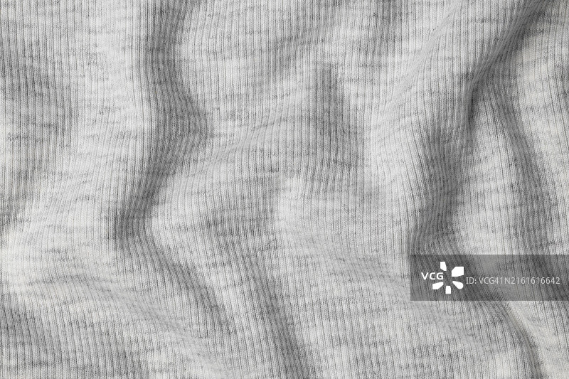 灰色针织羊毛织物纹理和纺织背景图片素材