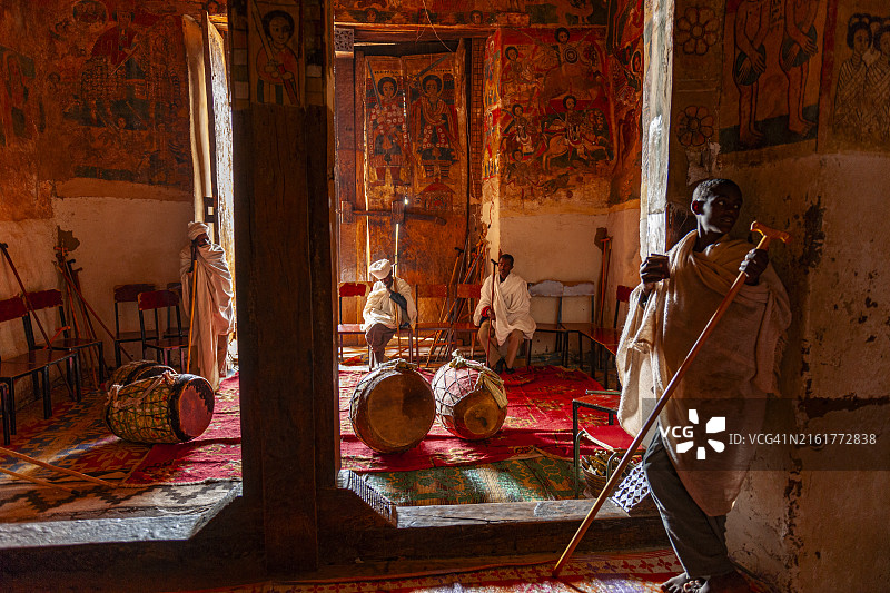 埃塞俄比亚提格雷高原Abrana Atsebà教堂图片素材