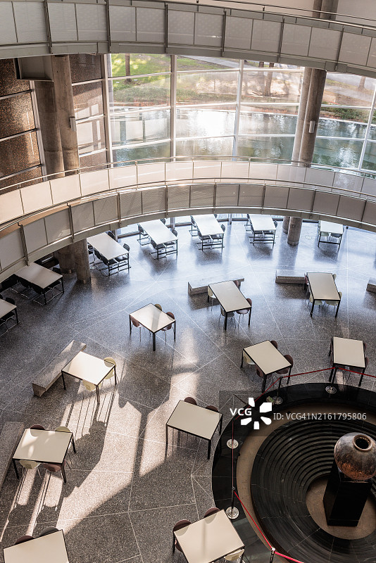 现代大学内景图片素材