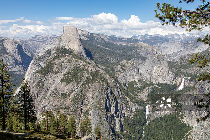 优胜美地国家公园半圆顶图片素材