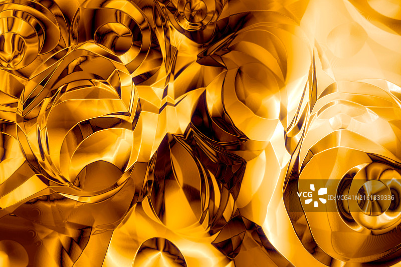 金色抽象背景图片素材