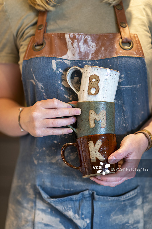 小型陶瓷作坊图片素材