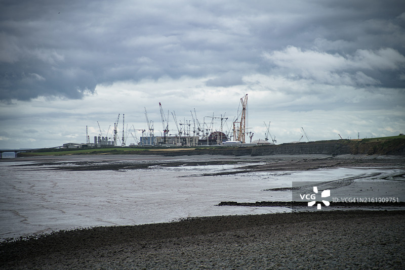 欣克利角C核电站新址附近图片素材