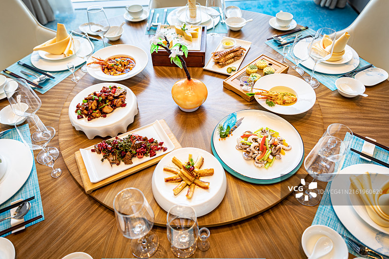 精致的自助餐图片素材