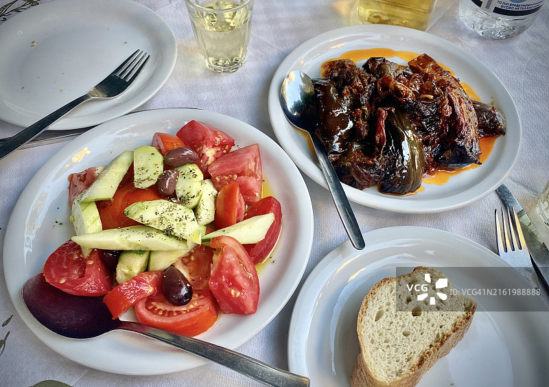 希腊美食图片素材