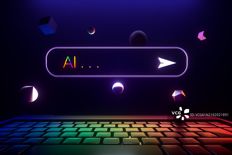 AI屏幕图片素材