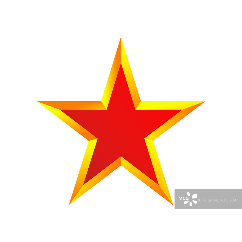 星星形状图标矢量图形设计插画图片素材