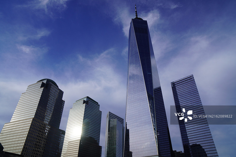 美国纽约世界贸易中心及其他摩天大楼图片素材