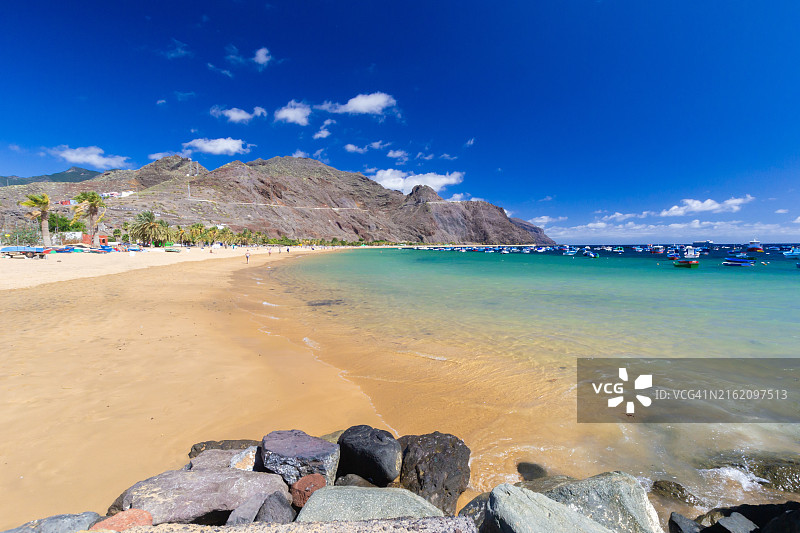 特内里费岛拉斯特雷西塔斯海滩图片素材