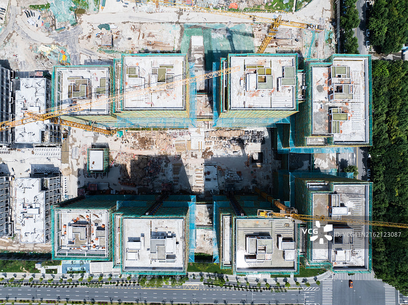 建设中的现代城市图片素材