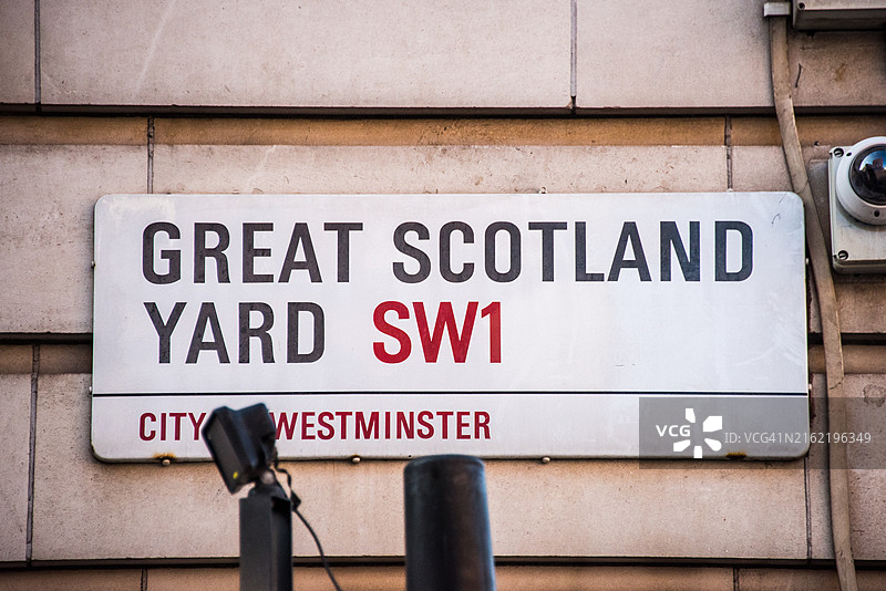 苏格兰场标志图片素材