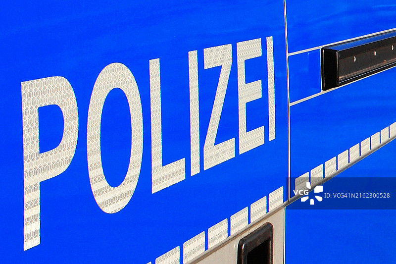 警车上的警察字样图片素材