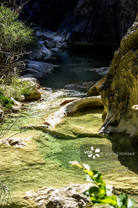 韦斯卡省阿尔克萨尔栈道图片素材