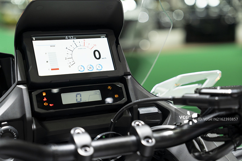 大型摩托车仪表盘图片素材