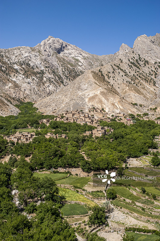 潘杰希尔山谷图片素材