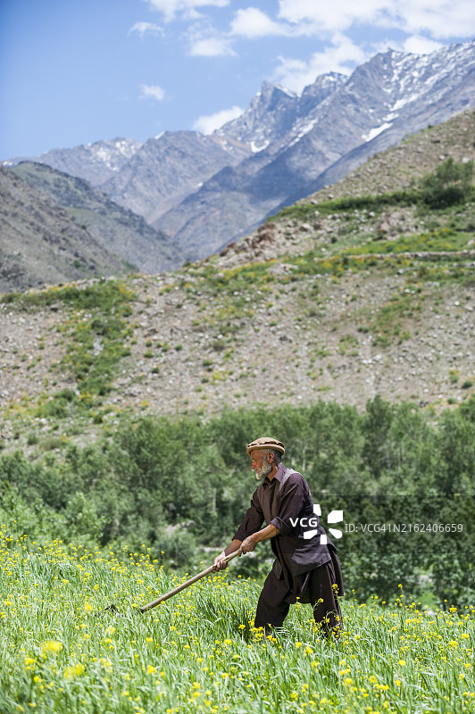 来自潘杰希尔山谷的农民图片素材