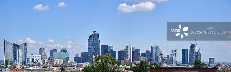 拉德芳斯商业区全景图片素材