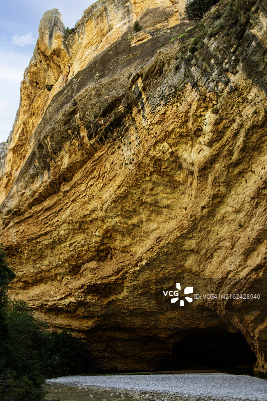 韦斯卡省阿尔克萨尔栈道图片素材