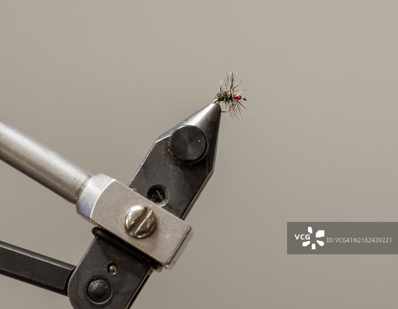 宾夕法尼亚鳟鱼的旱地飞蝇图片素材